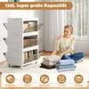 GOPLUS 3 Aufbewahrungsbox stapelbar, 126 L Stapelboxen mit Produktbild-Vorschau 3