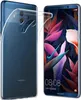 A clear protective case is shown on a blue Huawei Mate 10 Pro smartphone, with the phone's screen displaying a colorful floral wallpaper. Anteprima dell’immagine prodotto