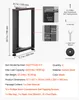 SucceBuy Zestaw 2 podpór stołowych 450 x 220 x 740 mm, Podgląd zdjęcia produktu 5
