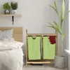 Relaxdays Wäschekorb Regal, ausziehbar, HBT: 73 x 64 x 33 Produktbild-Vorschau 5