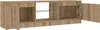 vidaXL Armoire TV avec lampes LED Chêne Artisan 120x30x36 Voir les images du produit 9