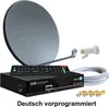 Digitale Satanlage Komplettset 60cm Sat-Schüssel Spiegel Produktbild-Vorschau 1