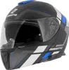 Bogotto FF403 Murata Klapphelm, blau/schwarz, M (57/58) Produktbild-Vorschau 2