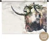 MuchoWow® Wandteppich Wandbehang Schottisches Hochlandrind Produktbild-Vorschau 1
