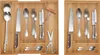Portaposate Relaxdays, 5–7 scomparti, inserto estraibile Anteprima dell’immagine prodotto 3