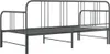 Divano letto allungabile in metallo grigio 90x200 cm Anteprima dell’immagine prodotto 9