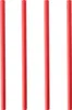 200 Cocktail Trinkhalme, Papier Ø 7 mm · 15 cm rot Produktbild-Vorschau 6