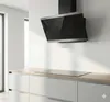 YUNA Dunstabzugshaube DULCIA 60 cm Schwarz Glasfront 3 Produktbild-Vorschau 2