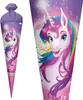 ROTH Schultüte groß Einhornportrait 70 cm rund Produktbild-Vorschau 3
