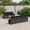 The Living Store 8-tlg. Garten-Sofagarnitur mit Kissen Produktbild-Vorschau 2