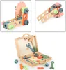 Holz Spielzeug-Werkzeugkoffer für Kinder mit Werkzeugen, Produktbild-Vorschau 5