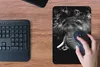 MuchoWow® Mauspad Mousepad Elefant mit Rauch vor schwarzem Produktbild-Vorschau 4