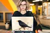 MuchoWow® Laptop Aufkleber Sticker Cover Amsel - Vogel - Produktbild-Vorschau 5