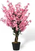 Kunstpflanze Blütenbaum 90 cm Wintersweet Pink Künstliche Produktbild-Vorschau 3