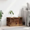Scatola di Stoccaggio Legno vecchio 60 x 35 x 35 cm Anteprima dell’immagine prodotto 4