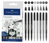 Faber-Castell 167107, Schwarz, Grau, Grau, Box, 8 Stück(e) Produktbild-Vorschau 2