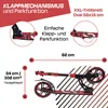 SIX DEGREES Aluminium Scooter 205 mm racing red, Produktbild-Vorschau 9