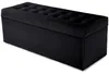 MG Design čalúnená taburetka, čierna, 45x120 cm - s úložným Náhľad obrázku produktu 1