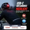 Fahrradhelm mit USB-C Rücklicht & Visier YB90 MTB City Helm Produktbild-Vorschau 2