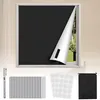 Blackout Rollo ohne Bohren 3m x 145cm, 100% Lichtdichtes Produktbild-Vorschau 1