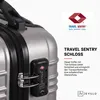 Devillo® Kofferset 4tlg. S-M-L-XL, Silber - Trolley Koffer Produktbild-Vorschau 2