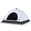vidaXL Campingzelt 5 Personen Weiß Verdunkelungsstoff Quick Produktbild-Vorschau 1