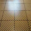 3D Wandpaneel 50x50 cm in Schwarz & Eiche – dekorative Produktbild-Vorschau 5