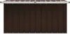 vidaXL Garten-Aufbewahrungsbox Braun 129 x 67 x 65 cm Produktbild-Vorschau 4