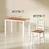 Set da pranzo HOMCOM, tavolo da pranzo, 4 sedie, set da Anteprima dell’immagine prodotto 3
