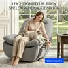 FLEXISPOT XC6 Oválny relaxačný kreslo s prikrývkou, otočné Náhľad obrázku produktu 14