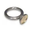 Ring 54 - bicolor - Edelstahl Zirkonia Produktbild-Vorschau 2