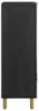 vidaXL Highboard Schwarz 60x33x100 cm Holzwerkstoff Produktbild-Vorschau 3