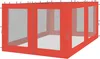 4 Seitenteile mit Moskitonetz für Rank Pavillon 3x4m Produktbild-Vorschau 8