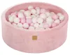 Guľôčkový bazén MeowBaby powder rose round 90x30cm, Náhľad obrázku produktu 1
