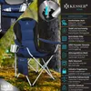 KESSER® Campingstuhl faltbar bis 150 kg Angelstuhl Produktbild-Vorschau 2