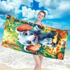 FEBE Strandtuch XXL 100x180 cm Kleiner Elefant Badetuch Produktbild-Vorschau 3