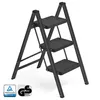 SONGMICS Trittleiter, Klappleiter 3 stufen, bis 150 kg Produktbild-Vorschau 2