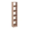 KOMTO Bücherregal Sonoma Eiche– Schmales Regal 30 cm Breit, Produktbild-Vorschau 1