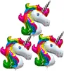 3 Stück Folienballon Einhorn "UNICORN" (61cm) Luftballon, Produktbild-Vorschau 1