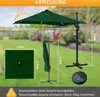 Bettizia 3M Sonnenschirm Quadrat Terrassenschirm mit Produktbild-Vorschau 2