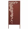 Edelrost Sichtschutz Garten Deko "Girlande" 120x50 cm Produktbild-Vorschau 1