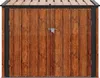 vidaXL Contenitore da giardino marrone 151,5 x 82 x 110,5 Anteprima dell’immagine prodotto 7