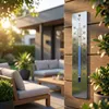Gartenthermometer Edelstahl 28cm Temperaturmesser -20 bis Produktbild-Vorschau 3