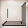 Badplaats Duschkabine Alava 90x90cm Schwarz mit Rauchglas - Produktbild-Vorschau 3