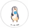 Mr. & Mrs. Panda Kühlschrankmagnet Pinguin Lolli - Weiß - Produktbild-Vorschau 1