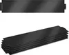 A product shot showing a single unit of a black metal garden edging and then a stack of multiple units. Produktbild-Vorschau