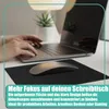 Mauspad; Größe: 30x25 cm Farbe: Schwarz Produktbild-Vorschau 6
