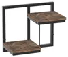 Relaxdays Wandregal, Industrial, Metall & Holzoptik, HxBxT: Produktbild-Vorschau 7