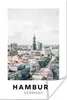 MuchoWow® Poster Hamburg - Deutschland - Turm 40x60 cm - Produktbild-Vorschau 1