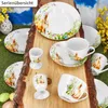 6x Wielkanocna radość talerze do zupy 150ml porcelana 6 os. Podgląd zdjęcia produktu 5